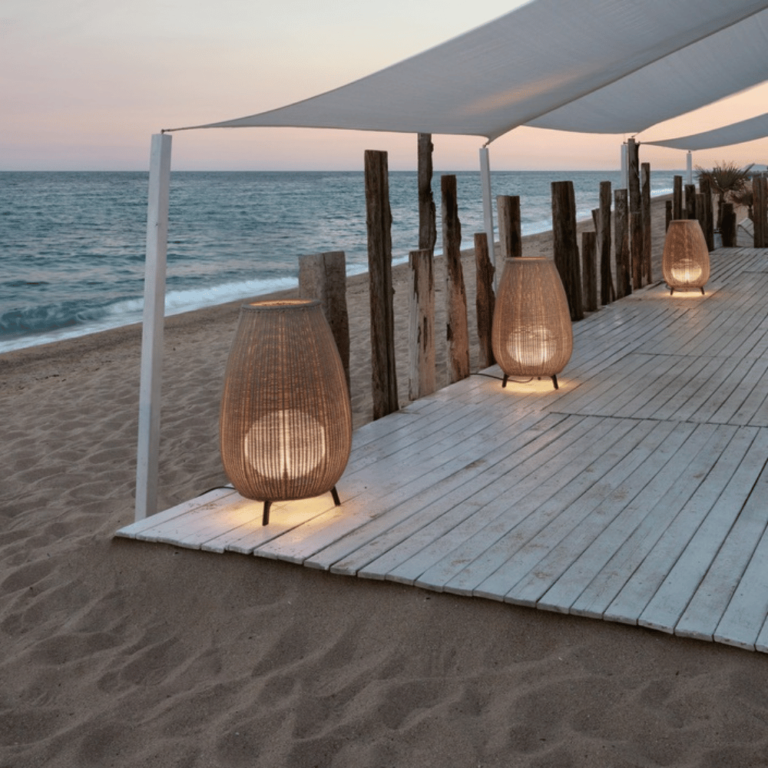 Les lumières d'un bord de mer