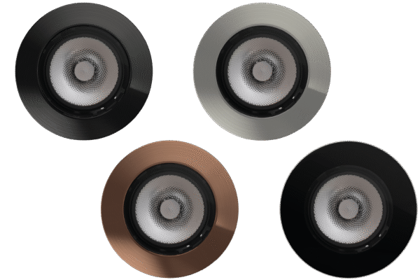Encastrés de sol Targetti Keplero Quantum : inox, cuivre bronze et noir