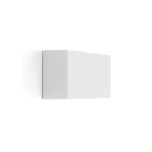 Lombardo Art 100 : applique extérieure blanche au format allongé de 250 × 100 mm