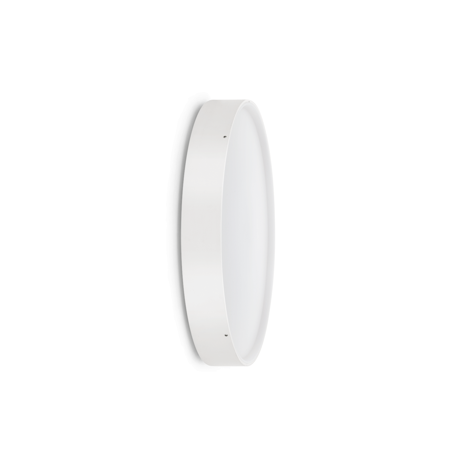Lombardo Ola 330 : plafonnier rond blanc de 330 mm à diffuseur opale